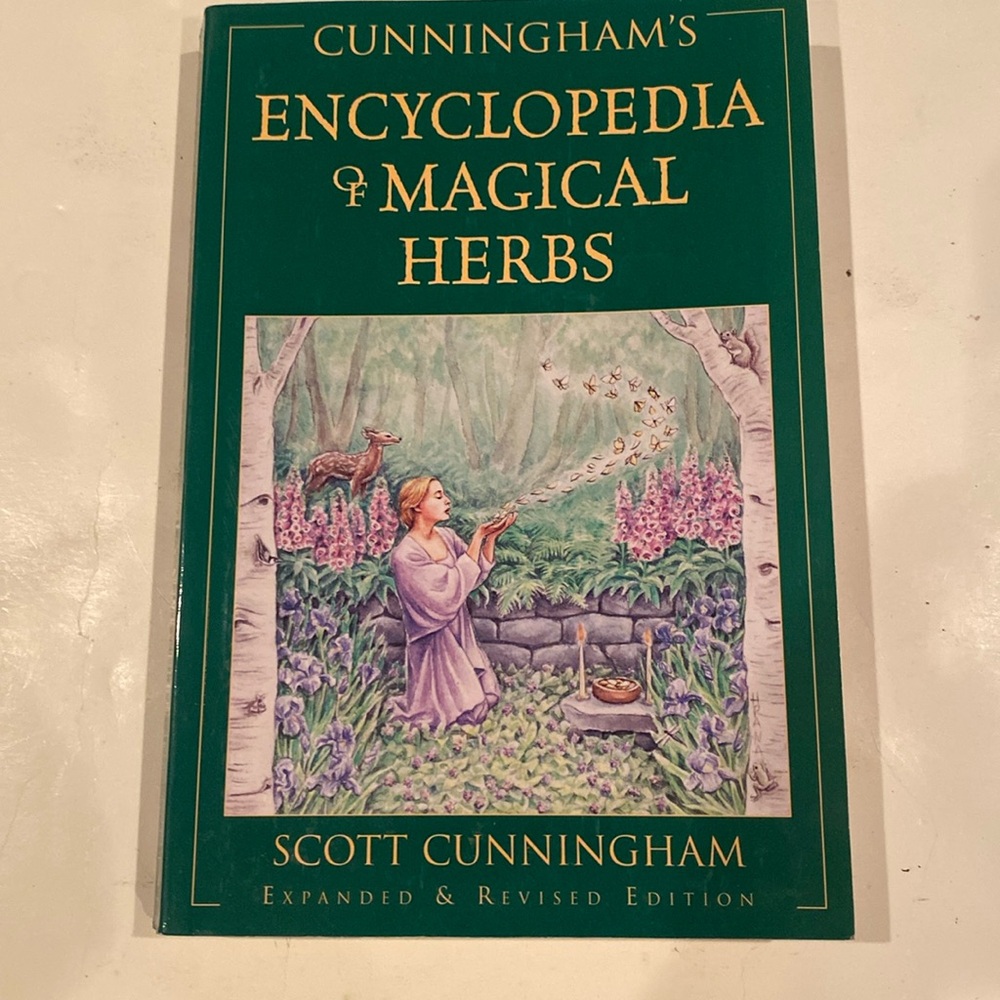 “Cunningham’s Encyclopedia of Magical Herbs,”